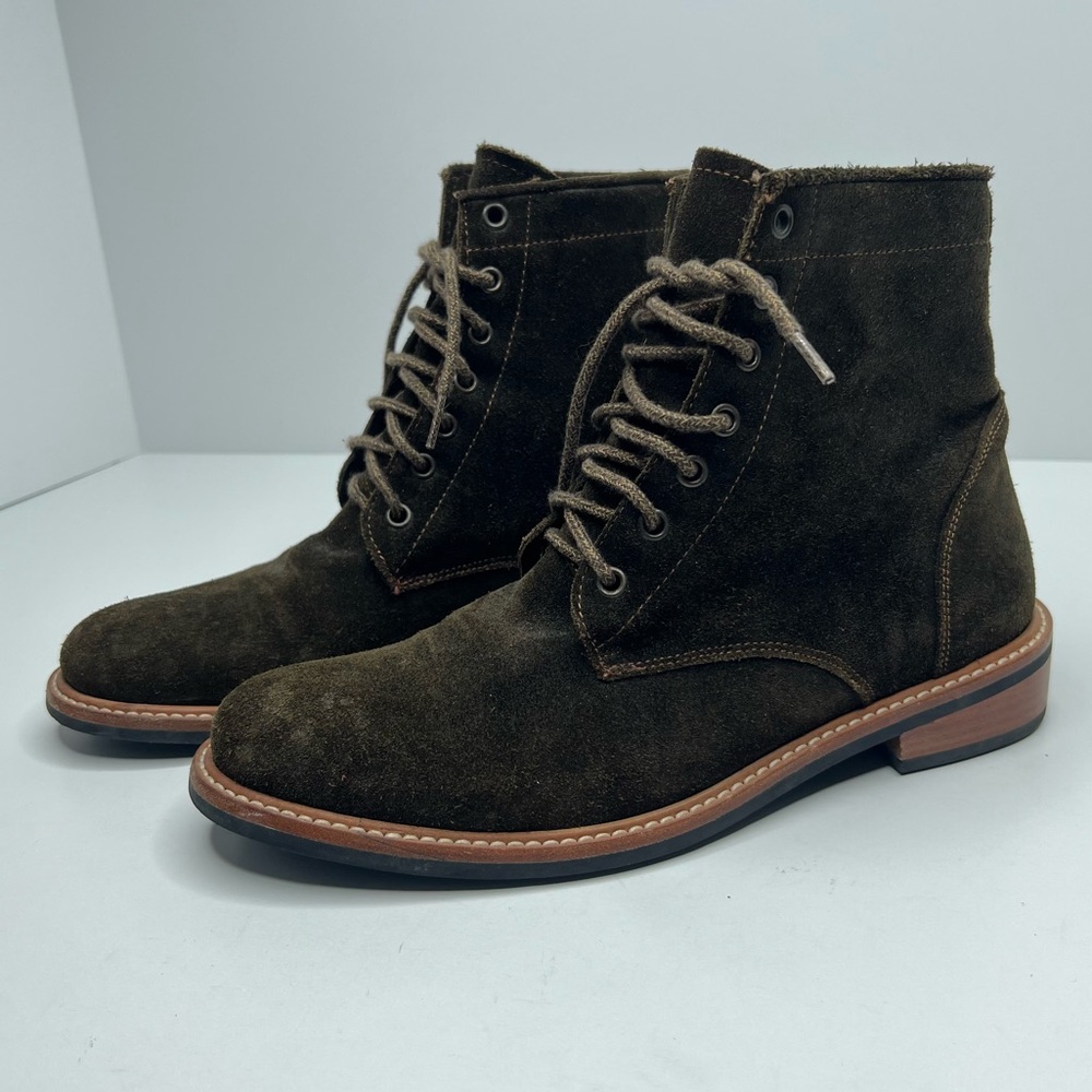 Nisolo Amalia All Weather Suede Boot Size 10